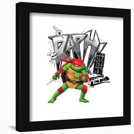 Gallery Pops Nickelodeon Teenage Mutant Ninja Turtles: Mutant Mayhem - Brotherhood Raph Wall Art-Trends International-Framed Gallery Pops