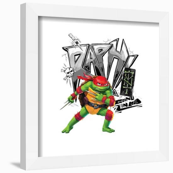 Gallery Pops Nickelodeon Teenage Mutant Ninja Turtles: Mutant Mayhem - Brotherhood Raph Wall Art-Trends International-Framed Gallery Pops