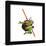 Gallery Pops Nickelodeon Teenage Mutant Ninja Turtles: Mutant Mayhem - Donnie Wall Art-Trends International-Framed Gallery Pops