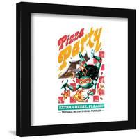 Gallery Pops Nickelodeon Teenage Mutant Ninja Turtles: Mutant Mayhem - Extra Cheese Please Wall Art-Trends International-Framed Gallery Pops