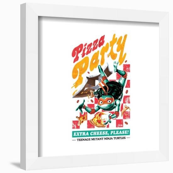 Gallery Pops Nickelodeon Teenage Mutant Ninja Turtles: Mutant Mayhem - Extra Cheese Please Wall Art-Trends International-Framed Gallery Pops