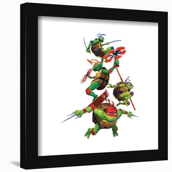 Gallery Pops Nickelodeon Teenage Mutant Ninja Turtles: Mutant Mayhem - Half-Shell Heroes Wall Art-Trends International-Framed Gallery Pops