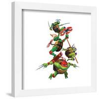 Gallery Pops Nickelodeon Teenage Mutant Ninja Turtles: Mutant Mayhem - Half-Shell Heroes Wall Art-Trends International-Framed Gallery Pops