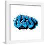 Gallery Pops Nickelodeon Teenage Mutant Ninja Turtles: Mutant Mayhem - Leo Graffiti Tag Wall Art-Trends International-Framed Gallery Pops