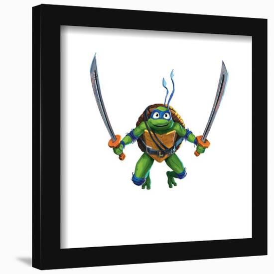 Gallery Pops Nickelodeon Teenage Mutant Ninja Turtles: Mutant Mayhem - Leo Wall Art-Trends International-Framed Gallery Pops