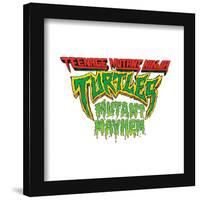 Gallery Pops Nickelodeon Teenage Mutant Ninja Turtles: Mutant Mayhem - Logo Wall Art-Trends International-Framed Gallery Pops