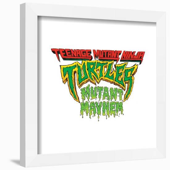 Gallery Pops Nickelodeon Teenage Mutant Ninja Turtles: Mutant Mayhem - Logo Wall Art-Trends International-Framed Gallery Pops