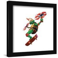 Gallery Pops Nickelodeon Teenage Mutant Ninja Turtles: Mutant Mayhem - Mikey Wall Art-Trends International-Framed Gallery Pops