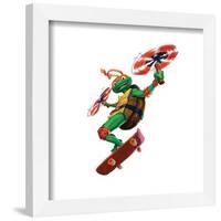 Gallery Pops Nickelodeon Teenage Mutant Ninja Turtles: Mutant Mayhem - Mikey Wall Art-Trends International-Framed Gallery Pops