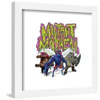 Gallery Pops Nickelodeon Teenage Mutant Ninja Turtles: Mutant Mayhem - Mutant Mayhem Patch Wall Art-Trends International-Framed Gallery Pops