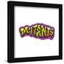 Gallery Pops Nickelodeon Teenage Mutant Ninja Turtles: Mutant Mayhem - Mutants Typography Wall Art-Trends International-Framed Gallery Pops