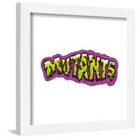 Gallery Pops Nickelodeon Teenage Mutant Ninja Turtles: Mutant Mayhem - Mutants Typography Wall Art-Trends International-Framed Gallery Pops