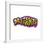 Gallery Pops Nickelodeon Teenage Mutant Ninja Turtles: Mutant Mayhem - Mutants Typography Wall Art-Trends International-Framed Gallery Pops