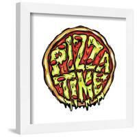 Gallery Pops Nickelodeon Teenage Mutant Ninja Turtles: Mutant Mayhem - Pizza Time Wall Art-Trends International-Framed Gallery Pops