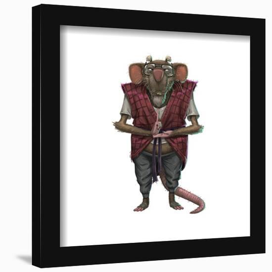 Gallery Pops Nickelodeon Teenage Mutant Ninja Turtles: Mutant Mayhem - Splinter Wall Art-Trends International-Framed Gallery Pops