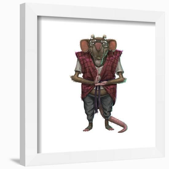 Gallery Pops Nickelodeon Teenage Mutant Ninja Turtles: Mutant Mayhem - Splinter Wall Art-Trends International-Framed Gallery Pops