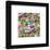 Gallery Pops Nickelodeon Teenage Mutant Ninja Turtles: Mutant Mayhem - Sticker Pattern Wall Art-Trends International-Framed Gallery Pops