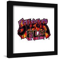 Gallery Pops Nickelodeon Teenage Mutant Ninja Turtles: Mutant Mayhem - Superfly Typography Wall Art-Trends International-Framed Gallery Pops