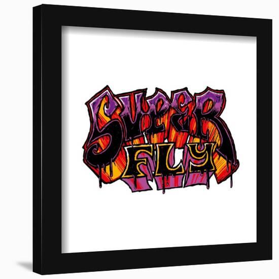 Gallery Pops Nickelodeon Teenage Mutant Ninja Turtles: Mutant Mayhem - Superfly Typography Wall Art-Trends International-Framed Gallery Pops