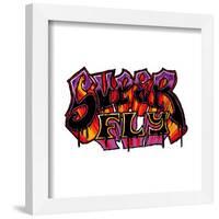 Gallery Pops Nickelodeon Teenage Mutant Ninja Turtles: Mutant Mayhem - Superfly Typography Wall Art-Trends International-Framed Gallery Pops