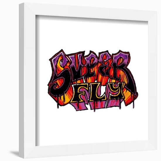 Gallery Pops Nickelodeon Teenage Mutant Ninja Turtles: Mutant Mayhem - Superfly Typography Wall Art-Trends International-Framed Gallery Pops