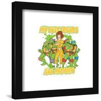 Gallery Pops Nickelodeon Teenage Mutant Ninja Turtles - My Best Friends Wall Art-Trends International-Framed Gallery Pops