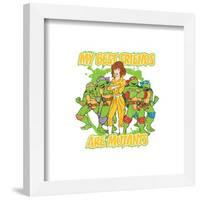 Gallery Pops Nickelodeon Teenage Mutant Ninja Turtles - My Best Friends Wall Art-Trends International-Framed Gallery Pops