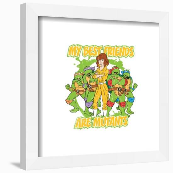 Gallery Pops Nickelodeon Teenage Mutant Ninja Turtles - My Best Friends Wall Art-Trends International-Framed Gallery Pops