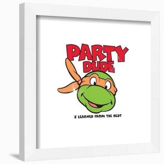 Gallery Pops Nickelodeon Teenage Mutant Ninja Turtles - Party Dude Wall Art-Trends International-Framed Gallery Pops
