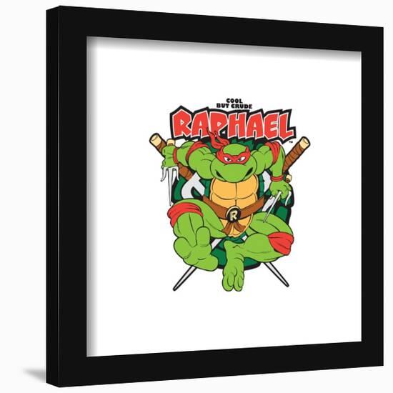 Gallery Pops Nickelodeon Teenage Mutant Ninja Turtles - Raphael Patch Wall Art-Trends International-Framed Gallery Pops