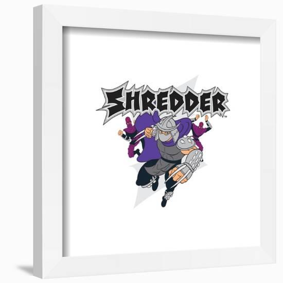 Gallery Pops Nickelodeon Teenage Mutant Ninja Turtles - Shredder Patch Wall Art-Trends International-Framed Gallery Pops