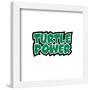 Gallery Pops Nickelodeon Teenage Mutant Ninja Turtles - Turtle Power Wall Art-Trends International-Framed Gallery Pops
