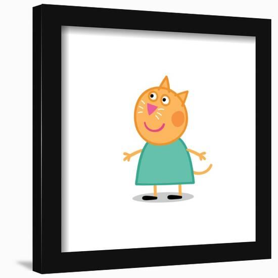 Gallery Pops Peppa Pig - Candy Cat Wall Art-Trends International-Framed Gallery Pops