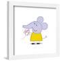 Gallery Pops Peppa Pig - Emily Elephant Wall Art-Trends International-Framed Gallery Pops