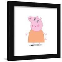 Gallery Pops Peppa Pig - Mummy Pig Wall Art-Trends International-Framed Gallery Pops