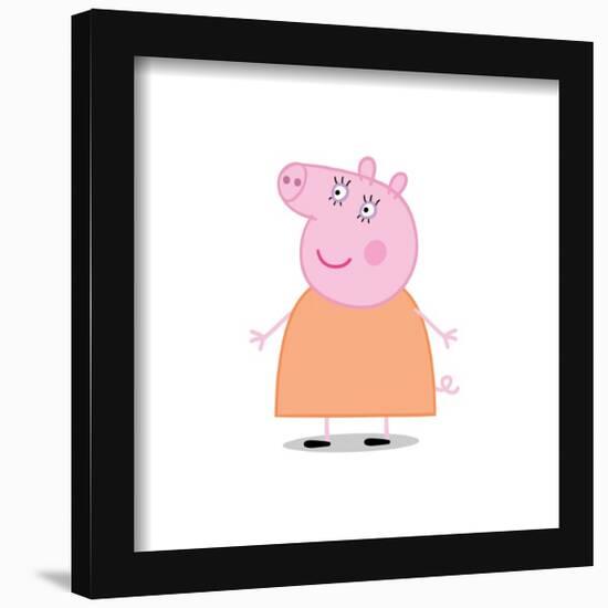 Gallery Pops Peppa Pig - Mummy Pig Wall Art-Trends International-Framed Gallery Pops