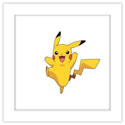 Gallery Pops Pokmon - Pikachu Jumping Pose Wall Art - Trends International  | AllPosters.com