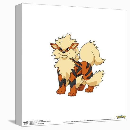 Gallery Pops Pokémon - Arcanine Wall Art-Trends International-Stretched Canvas