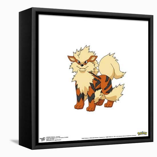 Gallery Pops Pokémon - Arcanine Wall Art-Trends International-Framed Stretched Canvas
