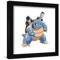 Gallery Pops Pokémon - Blastoise Wall Art-Trends International-Framed Gallery Pops