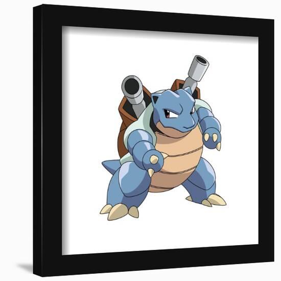 Gallery Pops Pokémon - Blastoise Wall Art-Trends International-Framed Gallery Pops