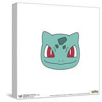 Gallery Pops Pokémon - Bulbasaur Face Wall Art-Trends International-Stretched Canvas