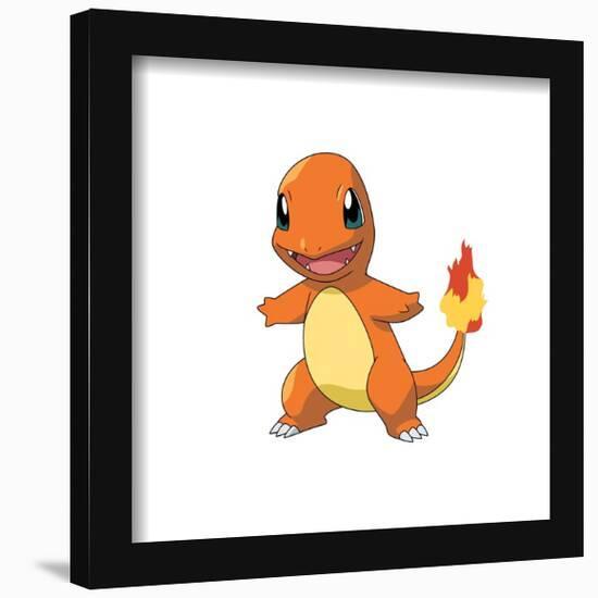 Gallery Pops Pokémon - Charmander Wall Art-Trends International-Framed Gallery Pops