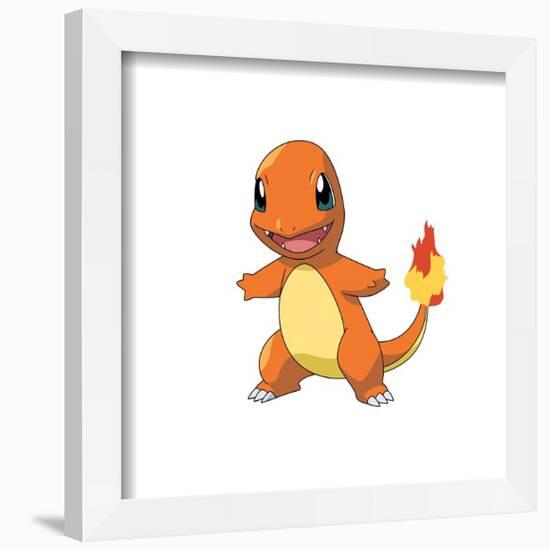 Gallery Pops Pokémon - Charmander Wall Art-Trends International-Framed Gallery Pops