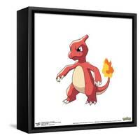 Gallery Pops Pokémon - Charmeleon Wall Art-Trends International-Framed Stretched Canvas