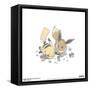 Gallery Pops Pokémon - Daily Sketch Pikachu and Eevee Wall Art-Trends International-Framed Stretched Canvas