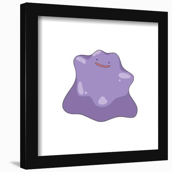 Gallery Pops Pokémon - Ditto Wall Art-Trends International-Framed Gallery Pops