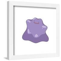 Gallery Pops Pokémon - Ditto Wall Art-Trends International-Framed Gallery Pops