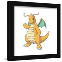 Gallery Pops Pokémon - Dragonite Wall Art-Trends International-Framed Gallery Pops