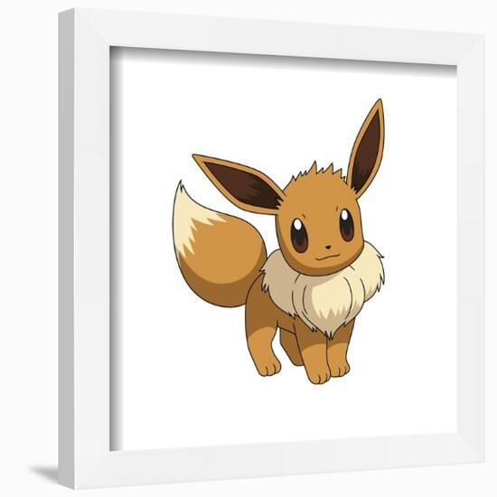 Gallery Pops Pokémon - Eevee Wall Art-Trends International-Framed Gallery Pops